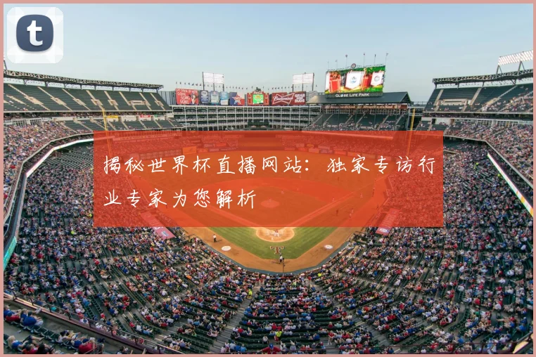 揭秘世界杯直播网站：独家专访行业专家为您解析